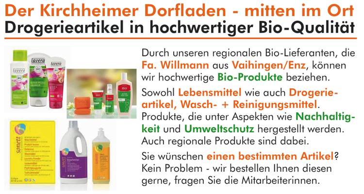 Drogeriewaren im KiD