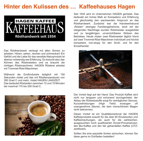 Hinter den Kulissen des Kaffeehauses Hagen